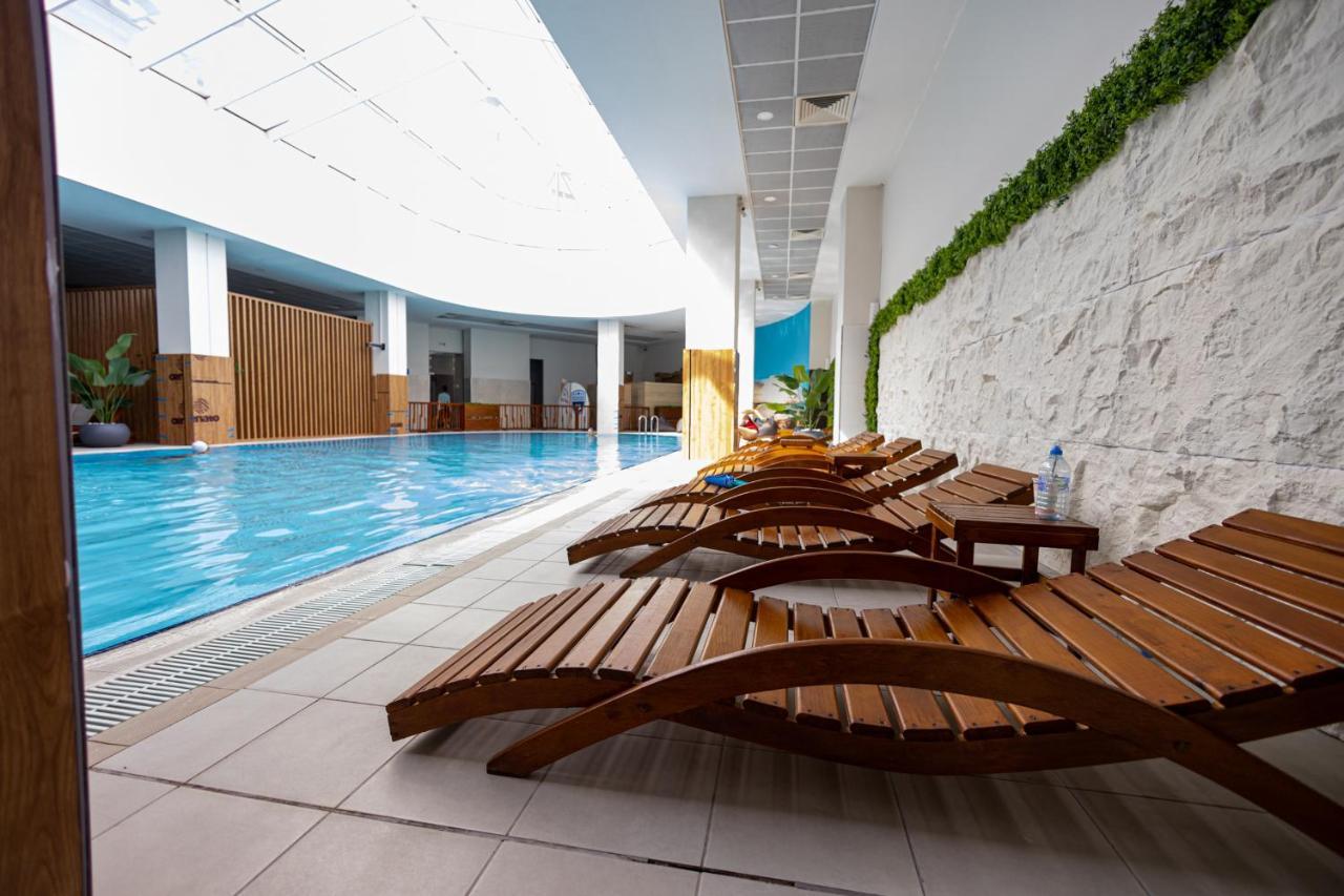 16Th Floor Sky View Condo With Pool And Fitness Skopje Eksteriør bilde